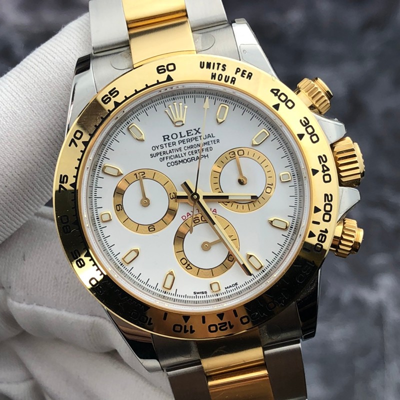 【世界中で大人気】ROLEX プロフェッショナル ウォッチ コスモグラフ デイトナ オイスター 40 mm オイスタースチール＆イエローゴールド  116503